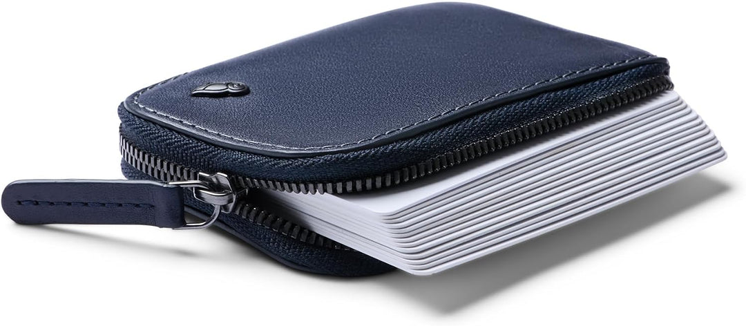 Bellroy Herren Leder Geldbörse und Karten Etui Card Pocket Navy, Navy