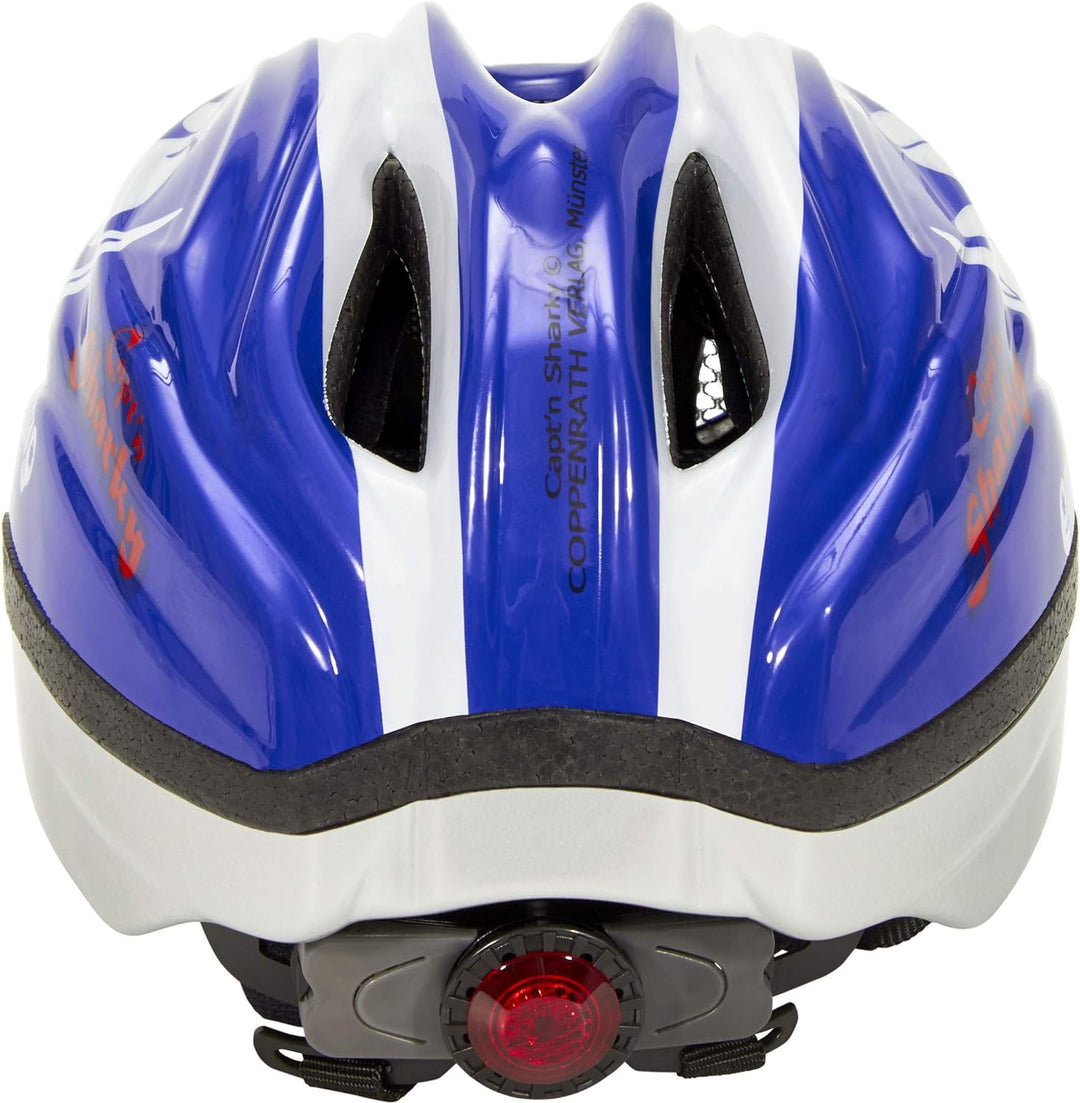 KED Kinder Meggy Originals Fahrradhelm, Die Maus, S/M (49-53cm) 46-51 cm sharky blue, 46-51 cm shark