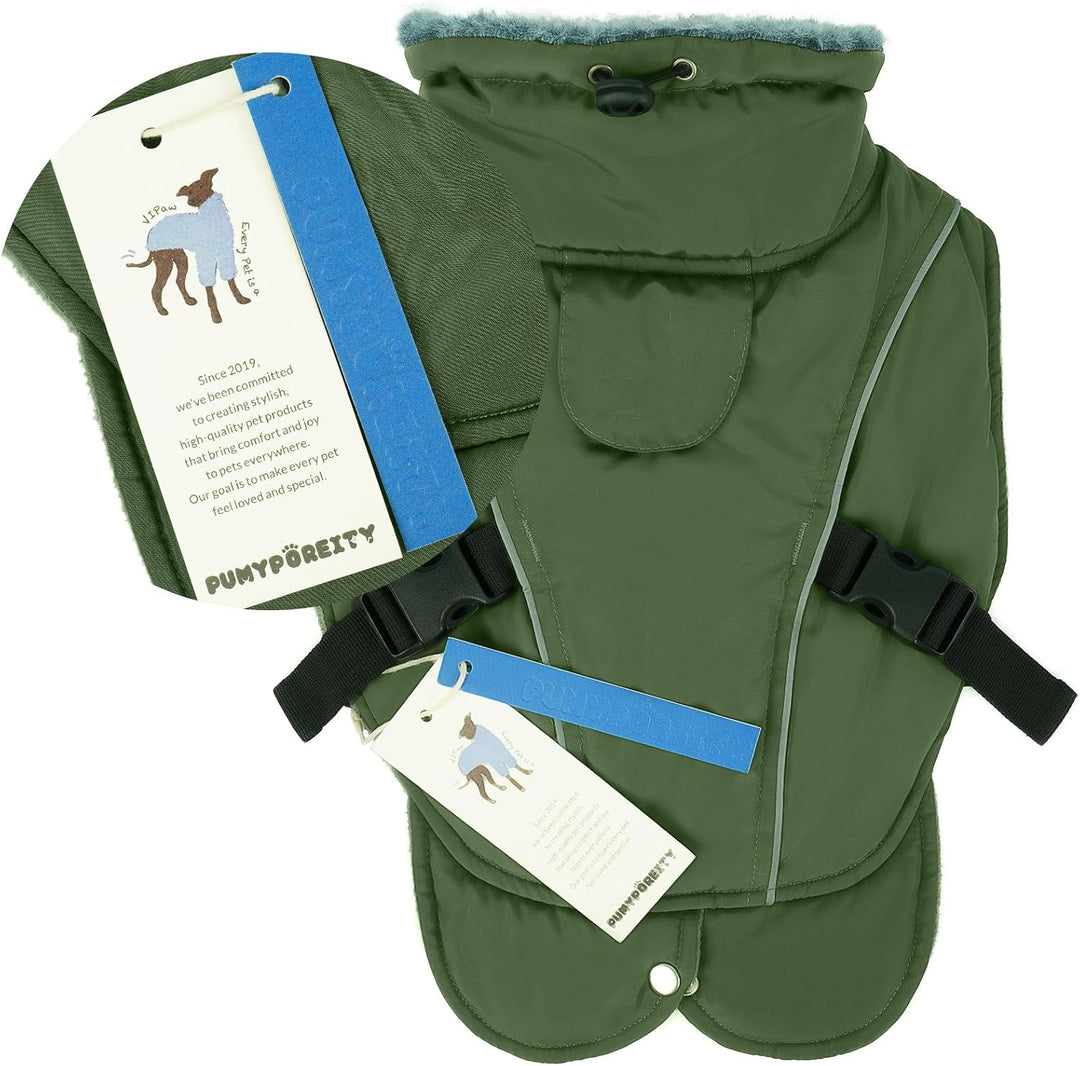 Hundemantel Wasserdicht, Winterjacke Hunde Klein Warm Hundeweste Hundekleidung Winddichte Hundemante
