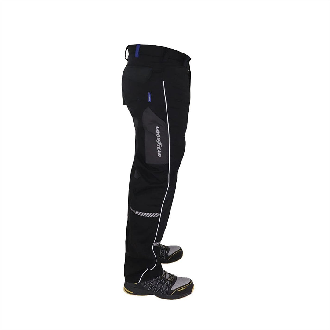 Goodyear Herren Reflective Trim Dreiergruppe nähte Multi-Werkzeug-Taschen Moderne Fracht Kneepad Tas