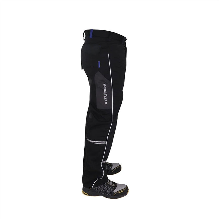 Goodyear Herren Reflective Trim Dreiergruppe nähte Multi-Werkzeug-Taschen Moderne Fracht Kneepad Tas