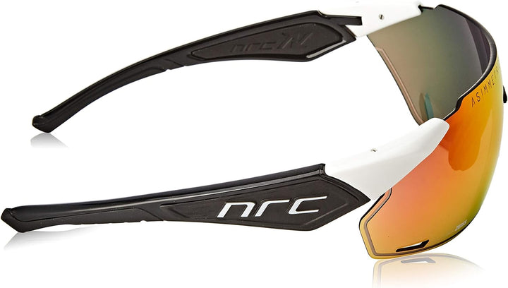 NRC Schwarze Brille Xy.Alpe D'Huez Weiss Unisex Erwachsene, Einheitsgrösse