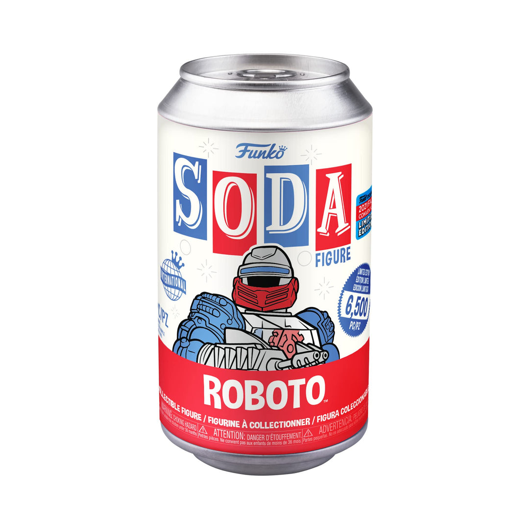 Funko Vinyl SODA: Motu - Roboto - Metallisch Chase - (Styles May Vary) - Masters of The Universe - V