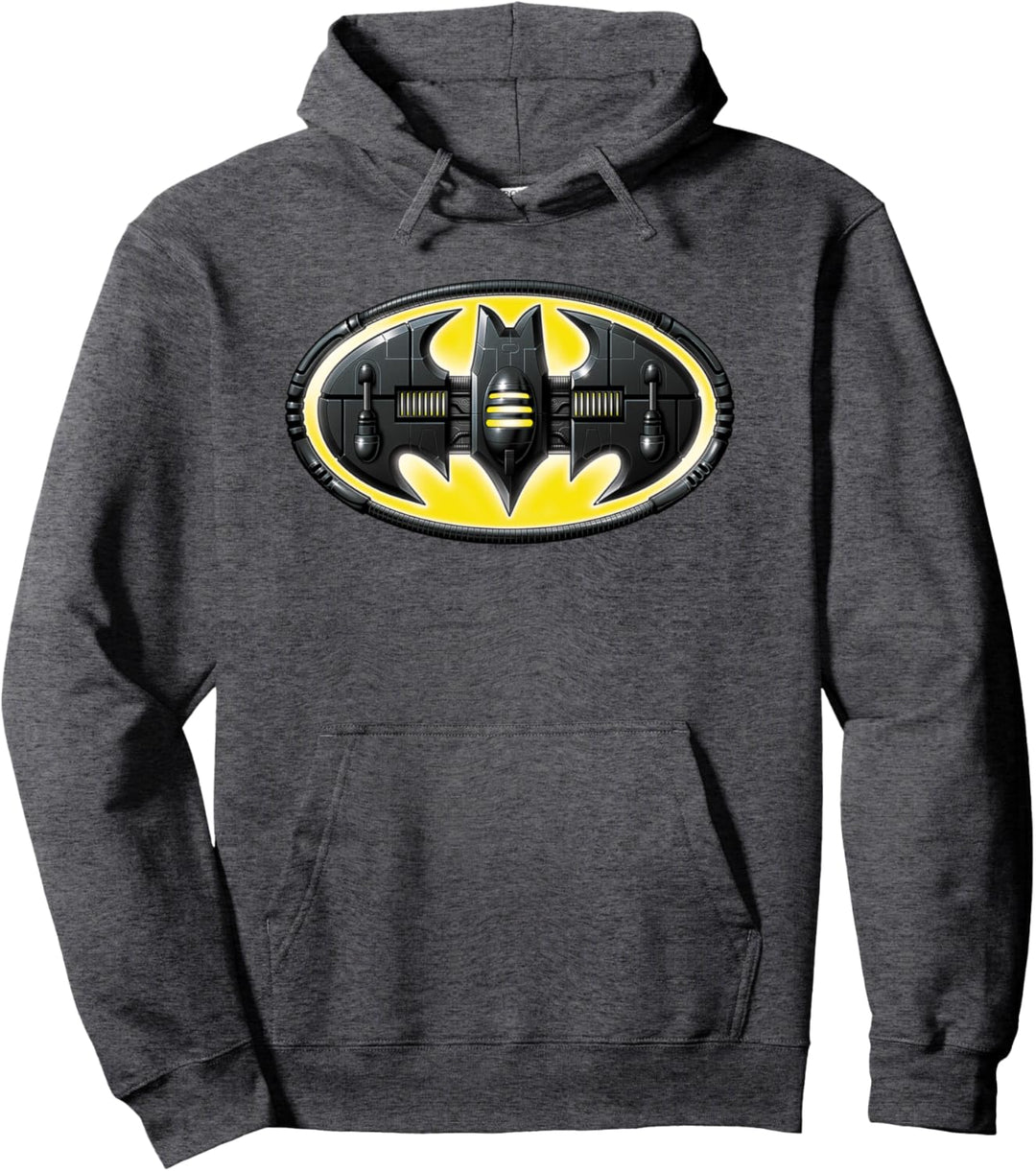 Batman Bat Mech Logo Pullover Hoodie