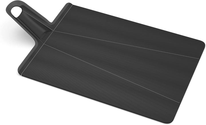 Joseph Joseph Chop2Pot Plus faltbares Schneidebrett mit Griff (gross) - Schwarz 45L x 7B cm Black, 4