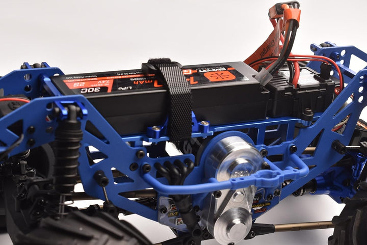 GPM Aluminium 7075 Large Capacity Battery Compartment with ESC and Receiving Bracket for Losi 1/18 M