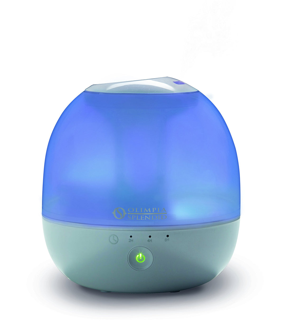 Olimpia Splendid 99423 Limpia 2 Luftbefeuchter mit Chromotherapie und Timer-Funktion, 25 m² 2 Liter,