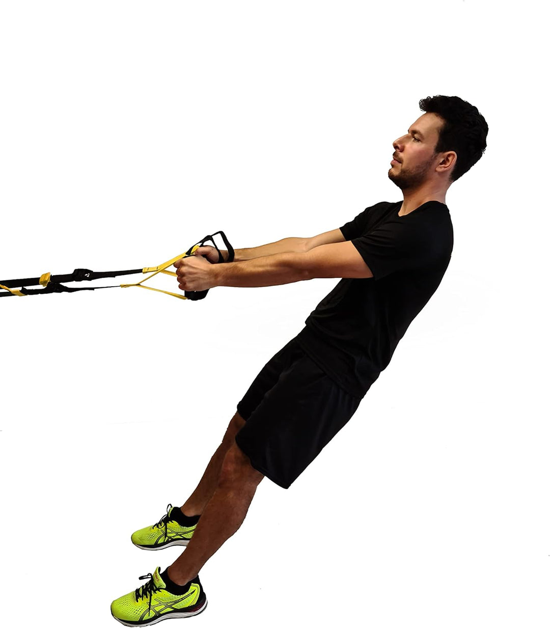 POWERSHOT Schlingentrainer - Sling Trainer mit Türverankerungen - Home Fitness! Fitness-Bauchgurt/ST