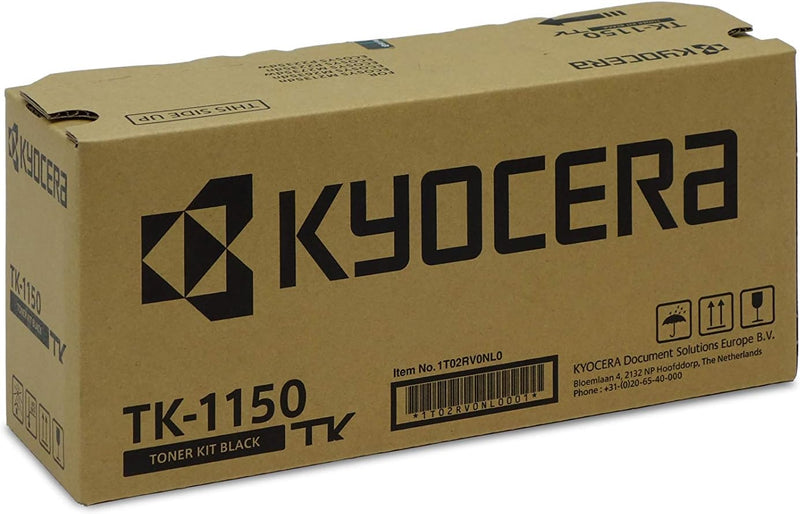 Kyocera TK-1150 Original Toner-Kartusche Schwarz 1T02RV0NL0. Kompatibel für ECOSYS M2135dn, ECOSYS M