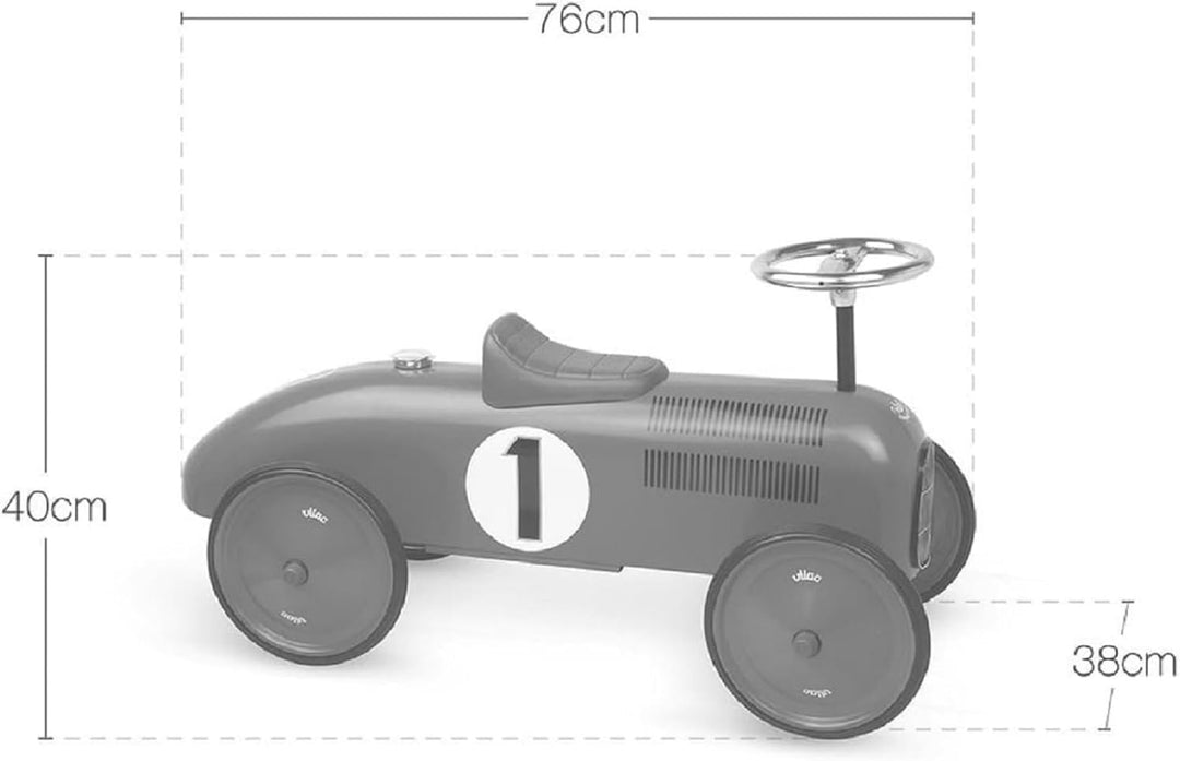 Vilac Metal Car, Creme, Creme