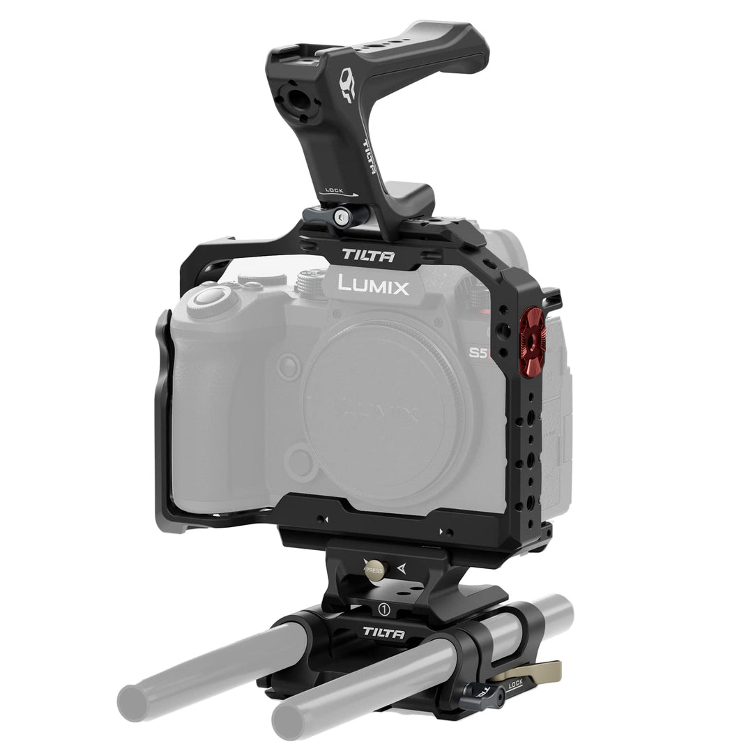 Tilta Full Camera Cage Basic Kit Kompatibel mit S5 II/S5 IIX/G9 II, Aluminiumlegierung Kamera-Videok