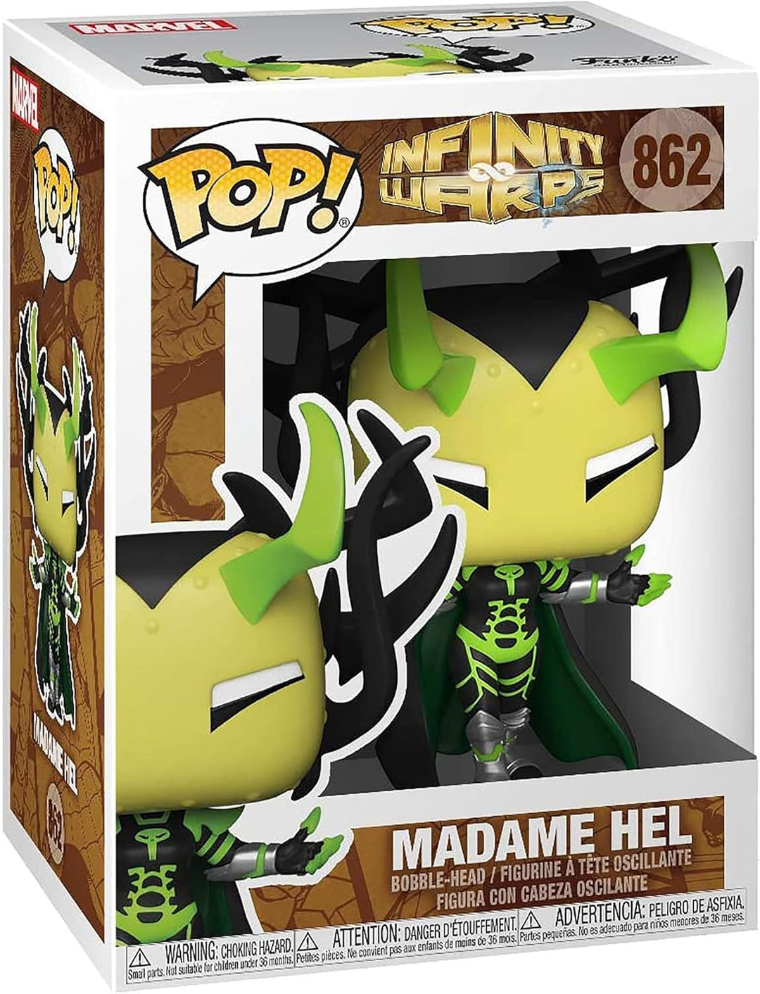 Funko Pop! Marvel: Infinity Warps - Madame Hel - Vinyl-Sammelfigur - Geschenkidee - Offizielle Hande