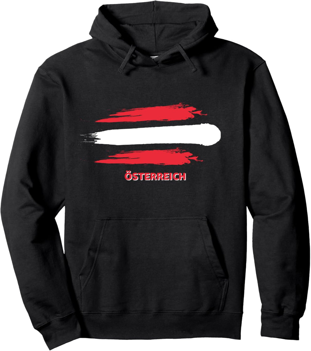 Flagge Osterreich Pullover Hoodie