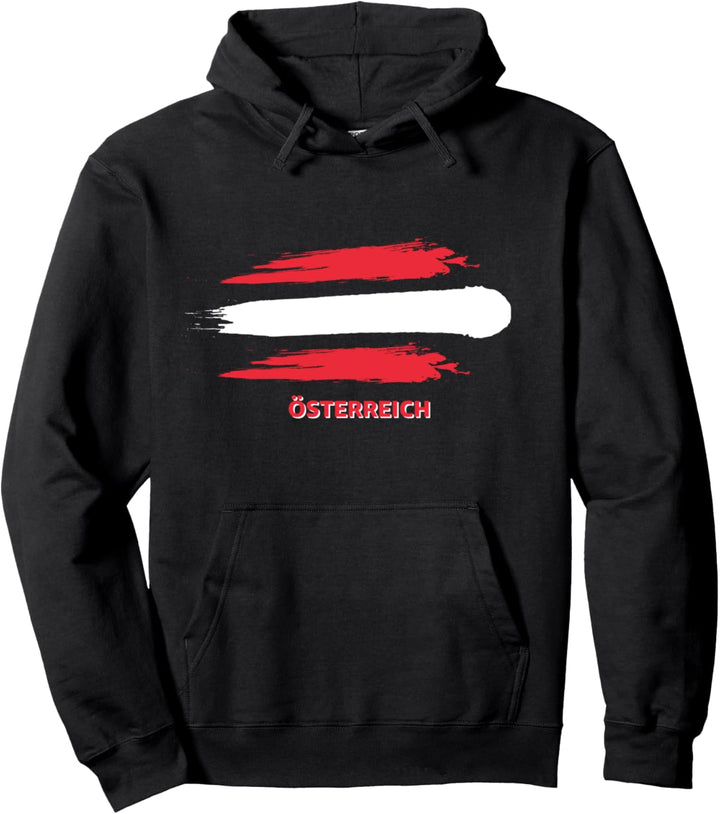Flagge Osterreich Pullover Hoodie