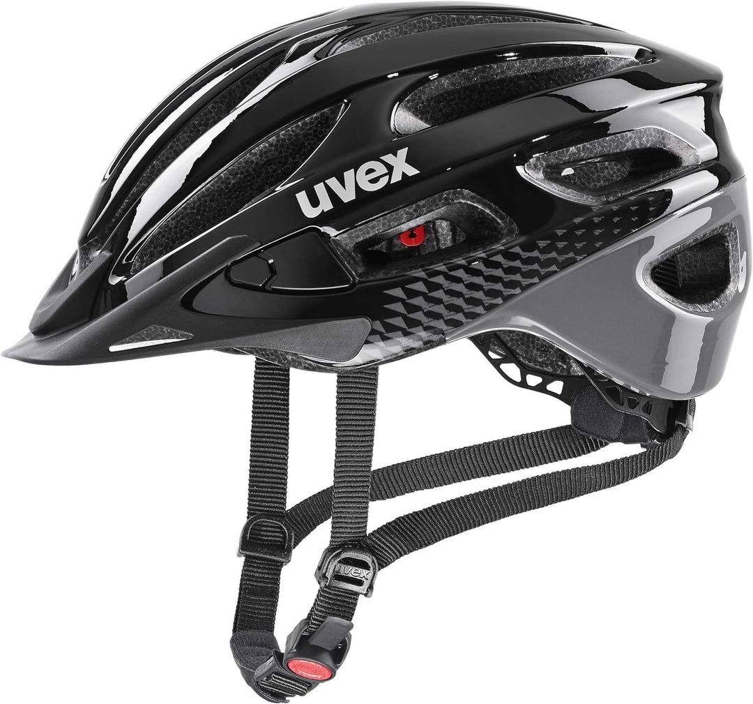 Uvex Unisex-Erwachsene True Fahrradhelm black - grey 52-56 cm, black - grey 52-56 cm