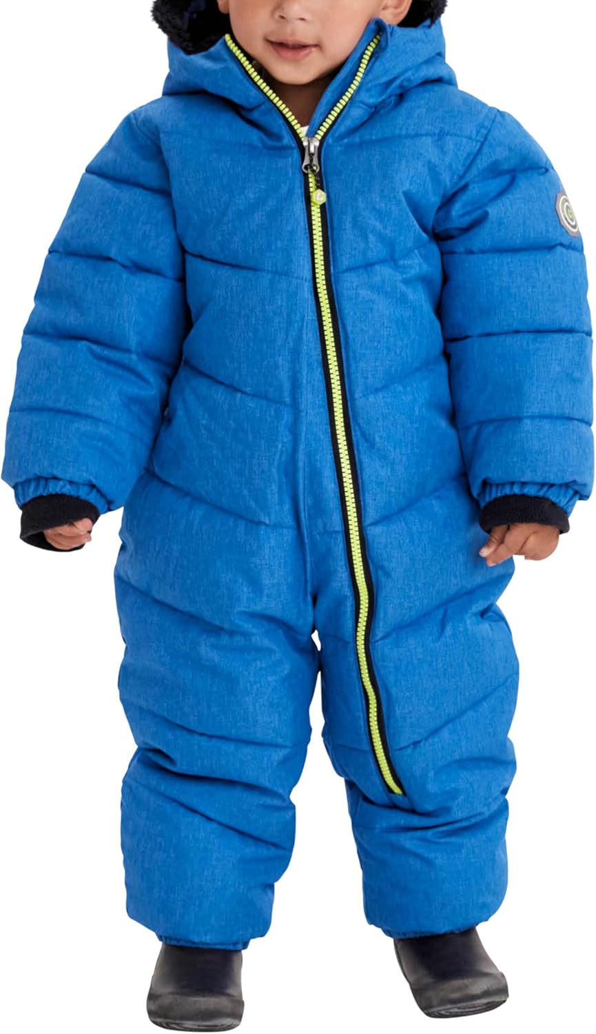 Killtec Unisex Kinder Karter Mini Overall In Daunenoptik Mit Kapuze 74-80 royal, 74-80 royal