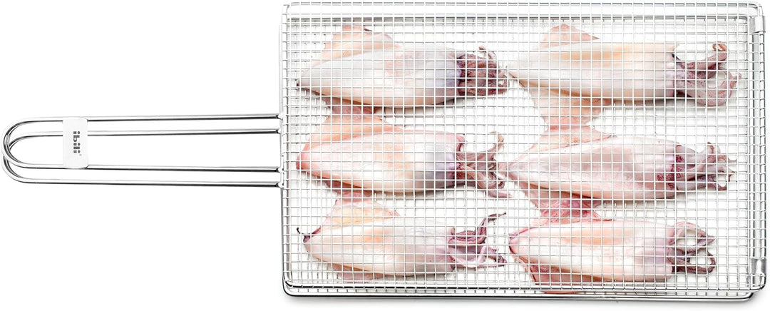 IBILI Doppelter Tintenfischgrill, 30 x 20 x 1 cm, 18% Edelstahl