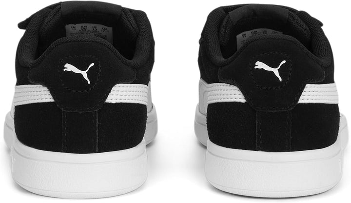 PUMA Unisex Smash 3.0 Sd V Ps Sneaker 30 EU Puma Schwarz Puma Weiss, 30 EU Puma Schwarz Puma Weiss