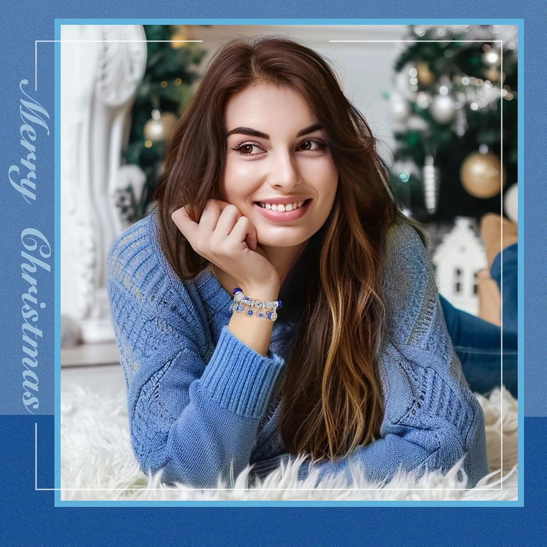 Adventskalender 2025 Mädchen Schmuck, Weihnachtskalender Armband Geschenk für Kinder Teenager Frauen