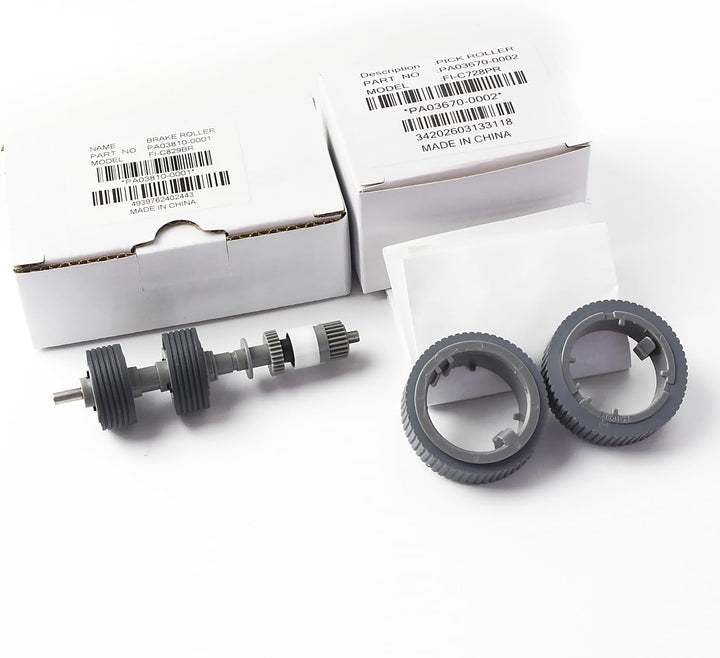 Yanzeo PA03810-0001 PA03670-0002 Brems- und Plektrumroller-Set für Fi-8170 Fi-8190 Fi-8250 Fi-8270