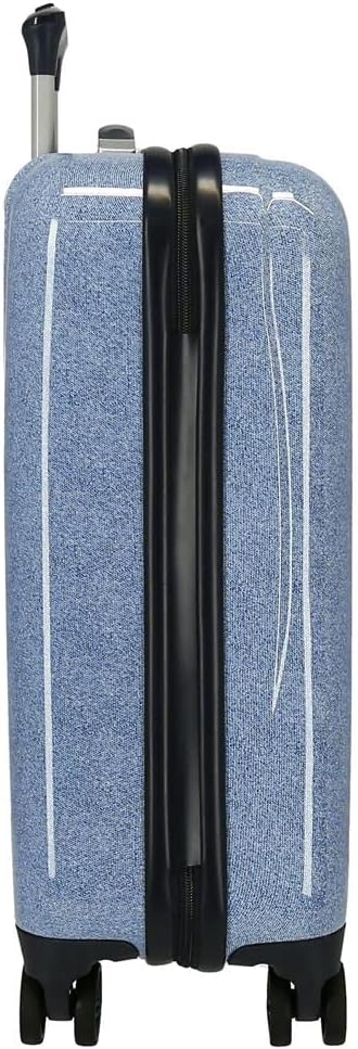 Disney Minnie Make it Rain Bows Kabinentrolley, Blau, 38 x 55 x 20 cm, Hartplastik, seitlicher Kombi