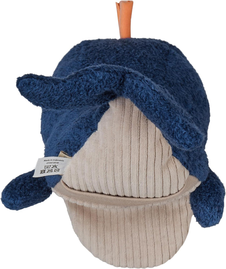 Sterntaler Handpuppe Wal aus weichem Flausch, Kinder- und Babyspielzeug, wattiert mit Polyesterwatte