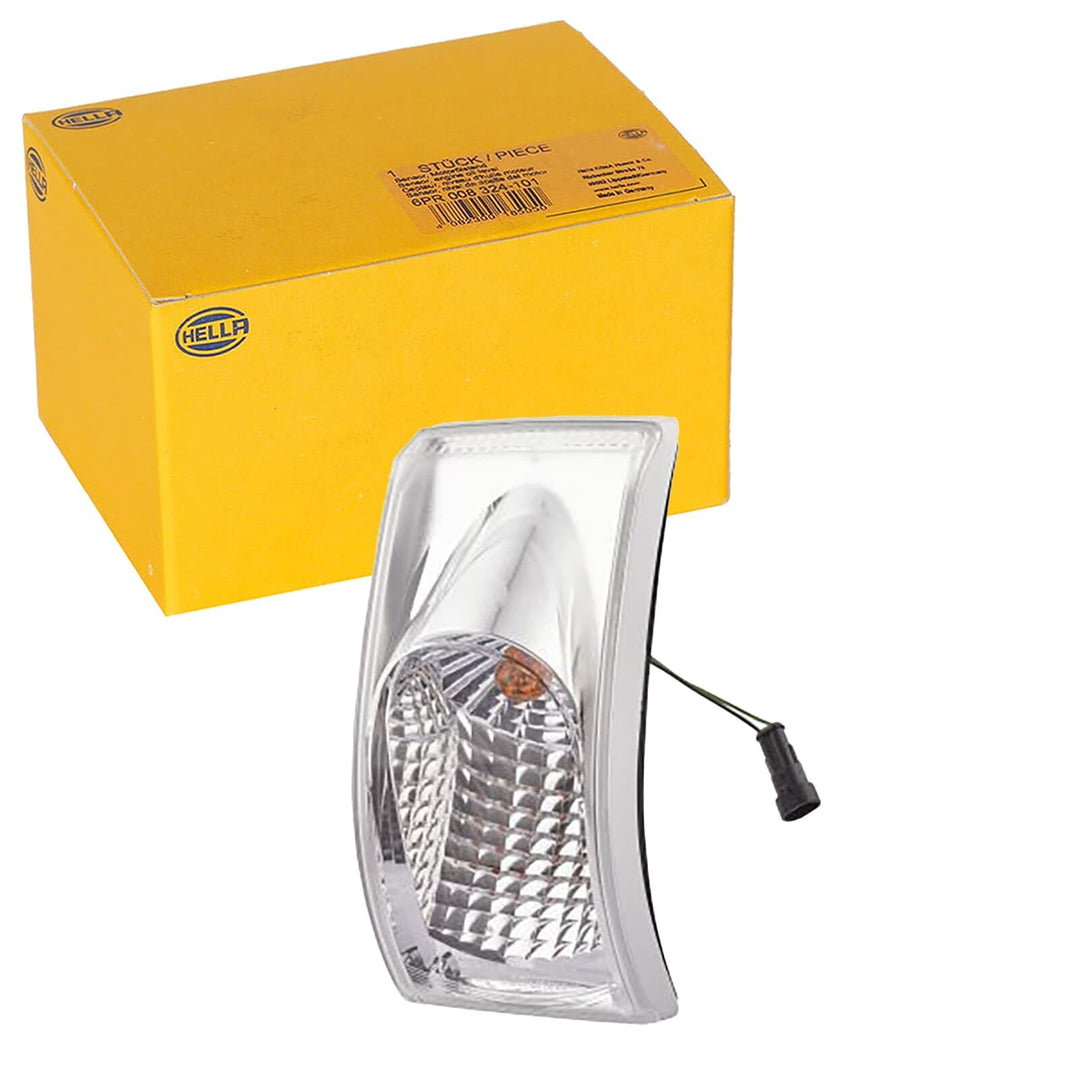 HELLA - Blinkleuchte - Halogen - 12V - Einbau/Schraubanschluss - Lichtscheibenfarbe: glasklar - Stec