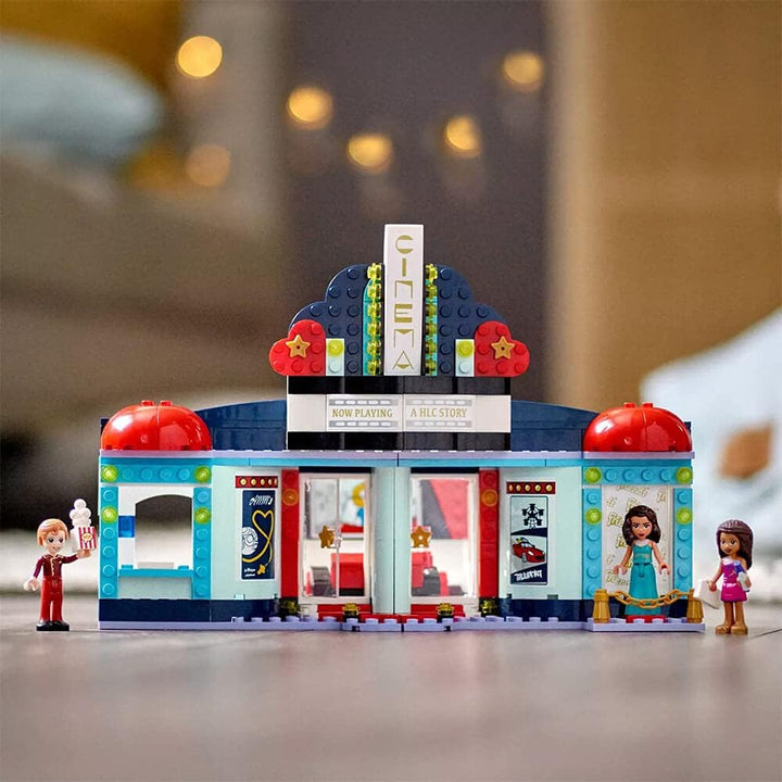 LEGO Friends Heartlake City Movie Theater 41448 Building Kit; Great Birthday Gift for Kids Who Love