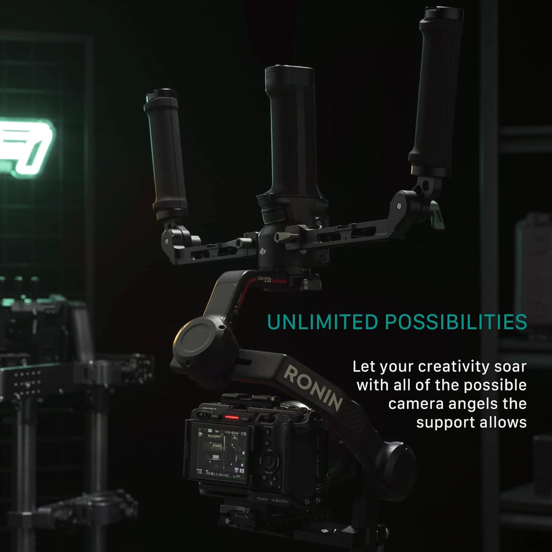 Tilta Dual Handle Bracket Dual-Griff-Halterung, kompatibel mit DJI RS 2/RS 3 Pro/RSC 2/RS 3 Gimbal,