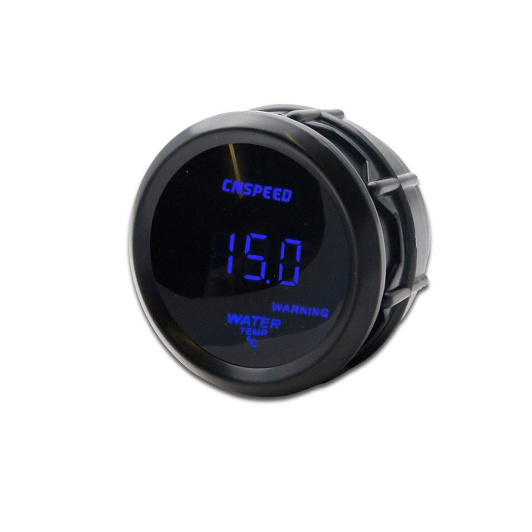 Maso Digital Wasser Temperatur Meter Gauge mit Sensor für Auto//Motor, 52 mm/2 in LCD, 40 ~ 150 °C G