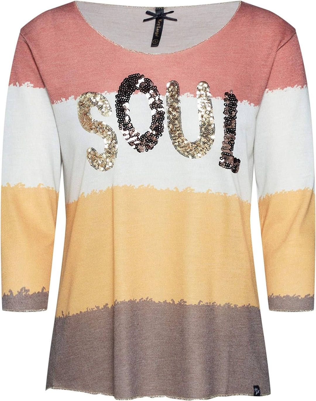 KEY LARGO Damen Shirt WLS Soul Round rot S