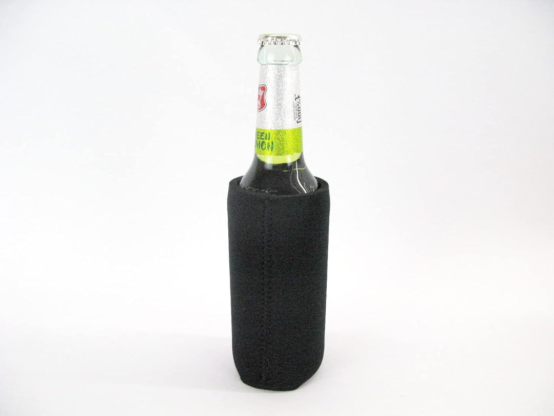 8x Bierkühler für 0,33L Flaschen in schwarz. Getränkekühler- Flaschenkühler für alle genormten 0,33l
