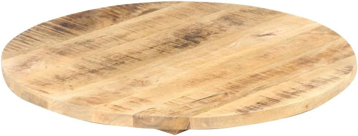 vidaXL Mangoholz Massiv Tischplatte Massivholzplatte Holzplatte Ersatztischplatte Holz Platte für Es