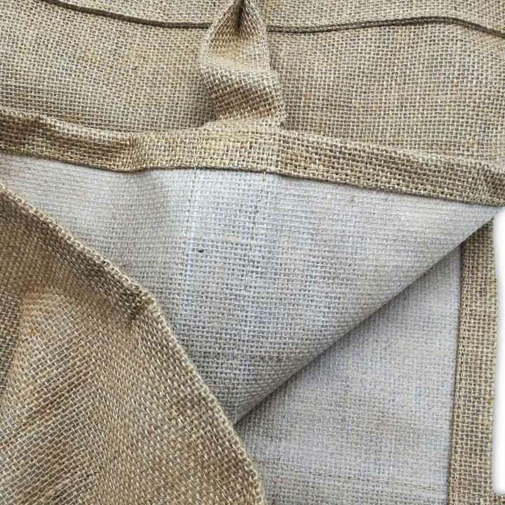 Holztasche aus Jute