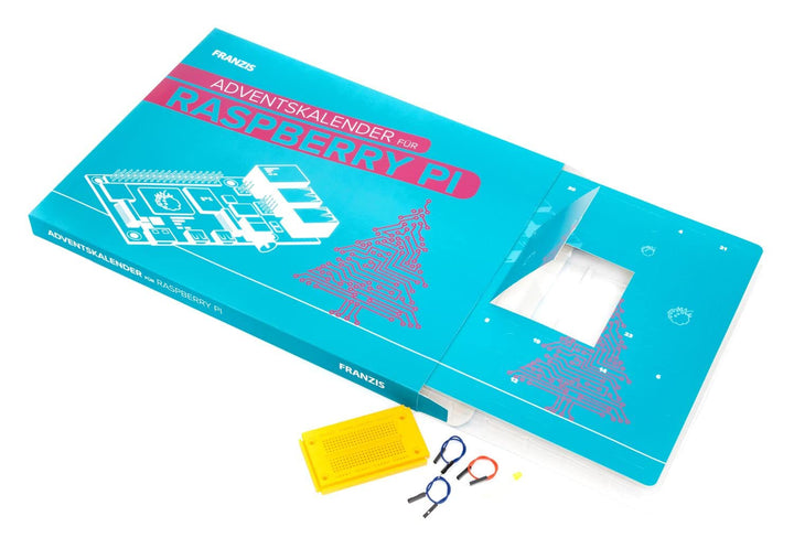 FRANZIS 55103 - Raspberry Pi Adventskalender, in 24 Tagen eine Weihnachtskrippe bauen und programmie