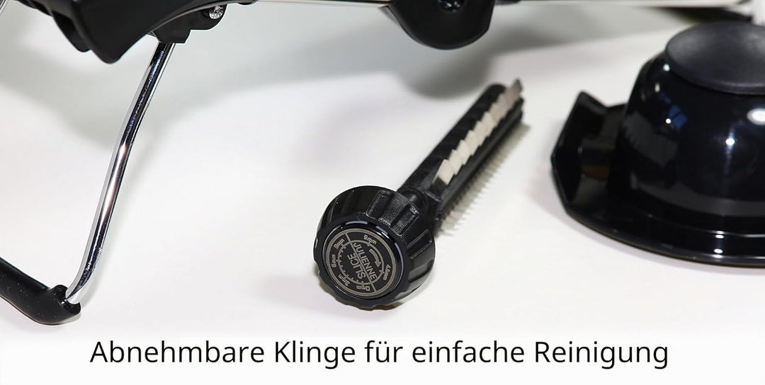 Chef's Inspirations Mandoline Gemüsehobel Gemüseschneider Eignet sich toll für Aufschneiden von Lebe