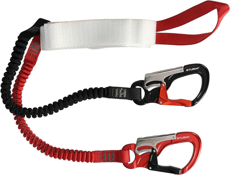 STUBAI Klettersteig-Set Basic 3.0 Klettersteigset, Kletterausrüstung zum Klettern, Via Ferrata Set