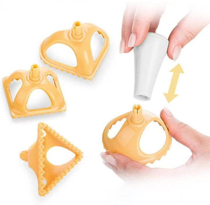 Pasta -Herstellungstools, Pasta -Herstellung - Teigbrett Holzgewinde Rolling Pin - 8x Knödelmacher R