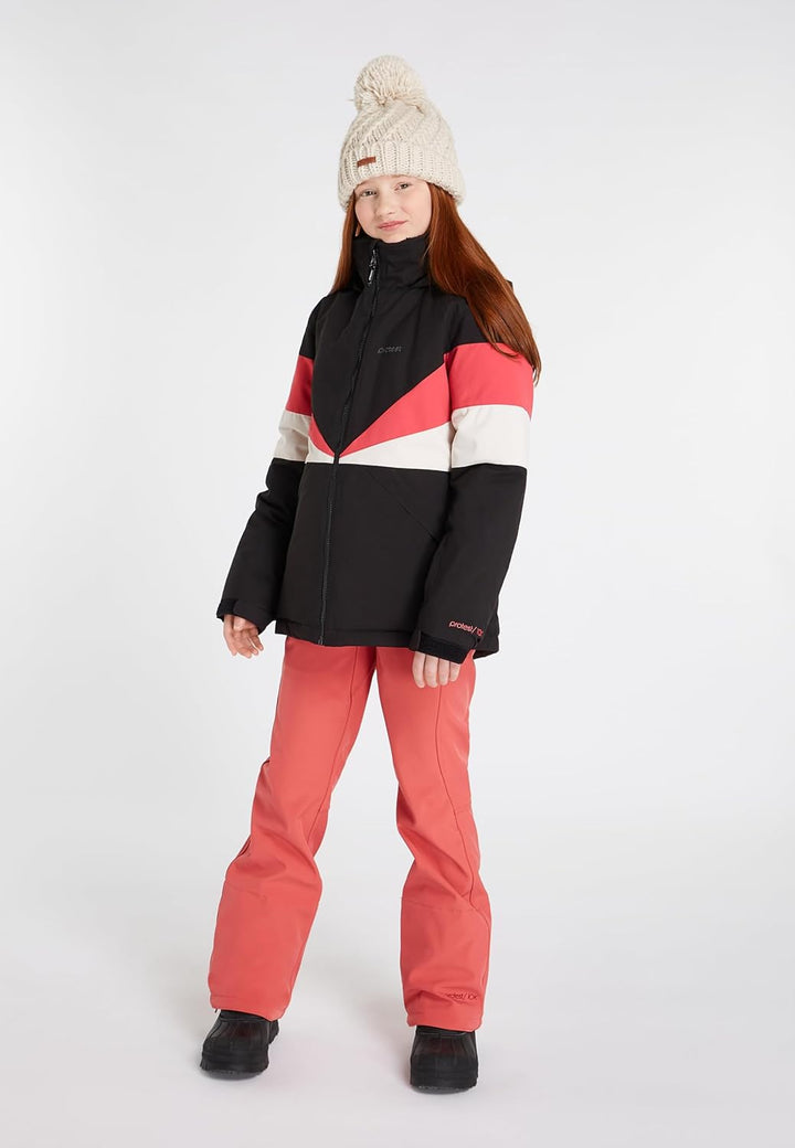 Protest Girls Ski- Und Snowboardjacke PRTKATE JR 104 True Black, 104 True Black