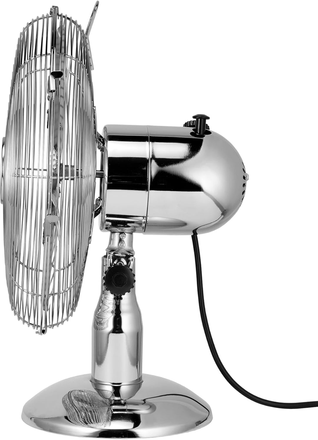 Unold Tischventilator, 1 Stück, chromfarbend, 86830