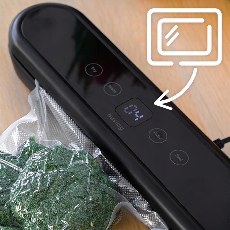 Vakuumverpackungsgerät Für Lebensmittel Tragbar 80 W + 5 Beutel