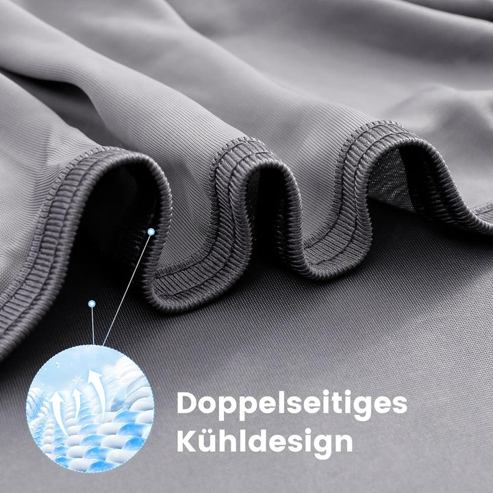 Elegear Kühldecke leichte Sommerdecke, Körper kühl halten, Arc-Chill 3.0 Kühlfasern Q-Max>0,5 Selbst