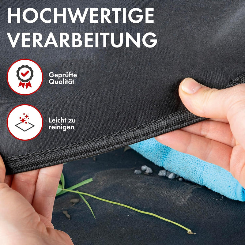 Walser Premium Sitzauflage Auto Neopren, 100% wasserdichter Sitzschoner Auto, 100% schmutzabweisende