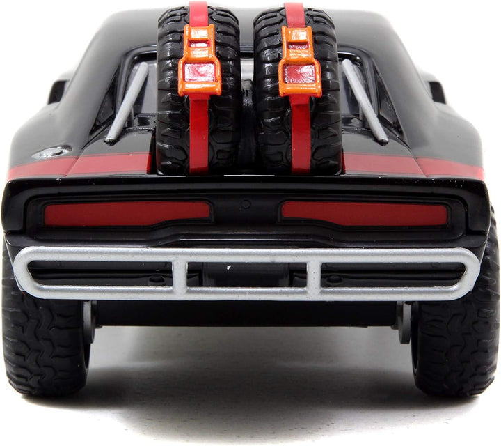 Jada Toys Fast & Furious Dom's 1970 Dodge Charger Offroad, Auto, Tuning-Modell im Massstab 1:24, zu