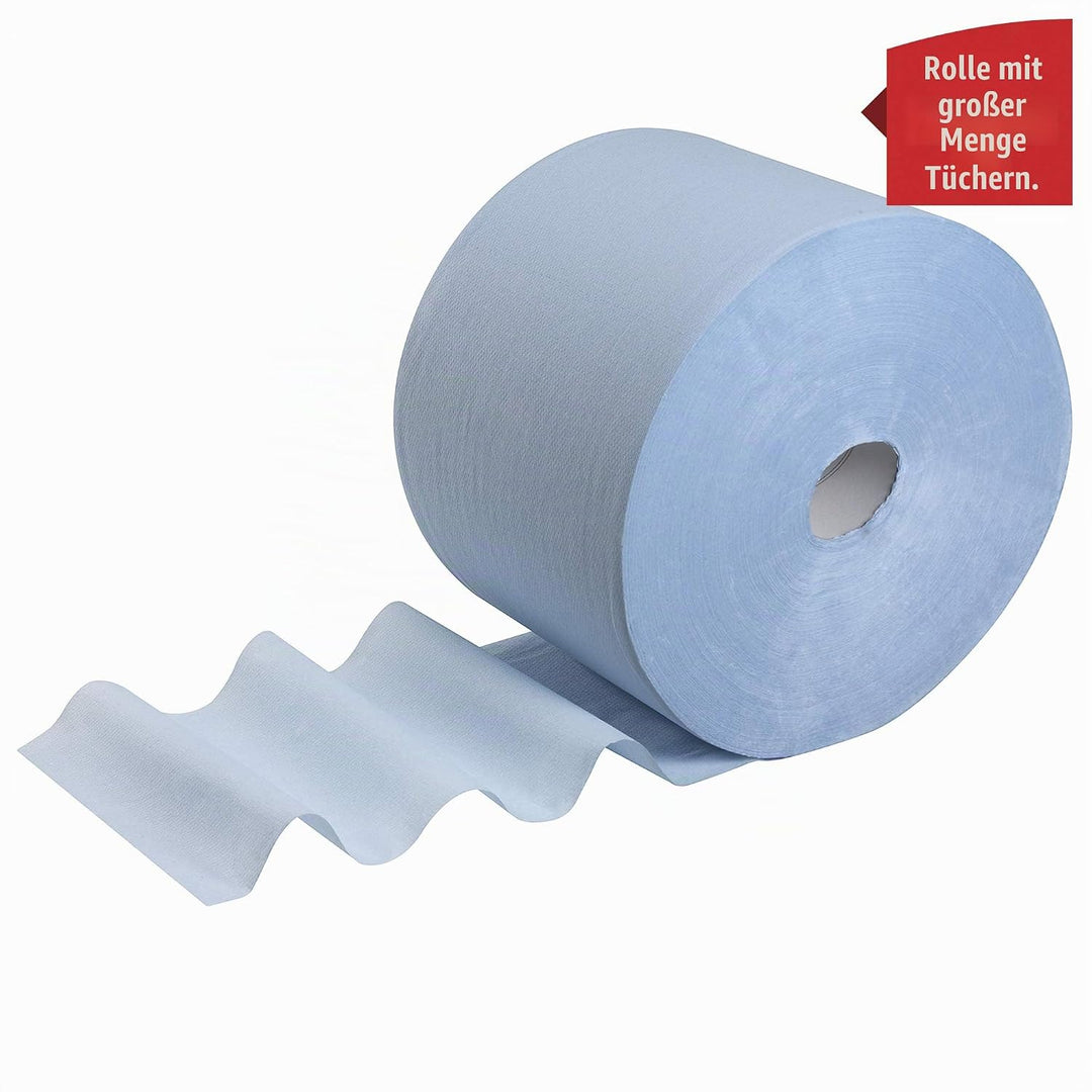 WypAll® L10 Reinigungstücher 7200, 1-lagige blaue Jumborolle für leichte Reinigungsaufgaben mit schn