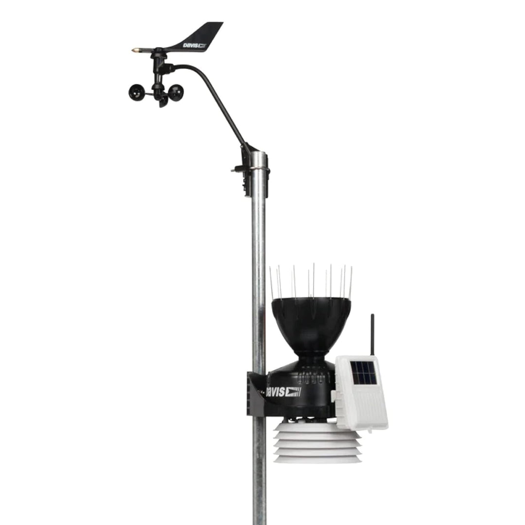 Davis Vantage Pro2 Wetterstation mit WeatherLink-Konsole und Standard-Strahlungsschutz