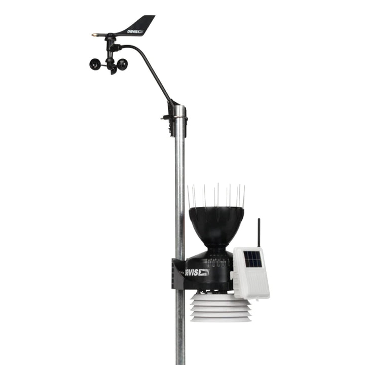 Davis Vantage Pro2 Wetterstation mit WeatherLink-Konsole und Standard-Strahlungsschutz