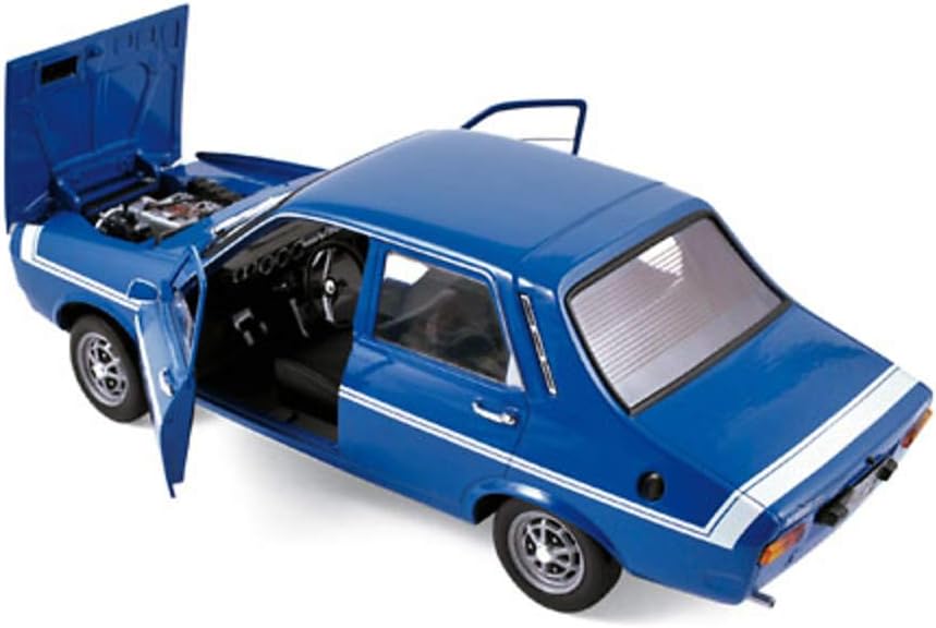 Norev - Renault 12 Gordini 1971-Bleu-de-France Miniatur-Fahrzeug im Massstab 1:18, 185210, blau
