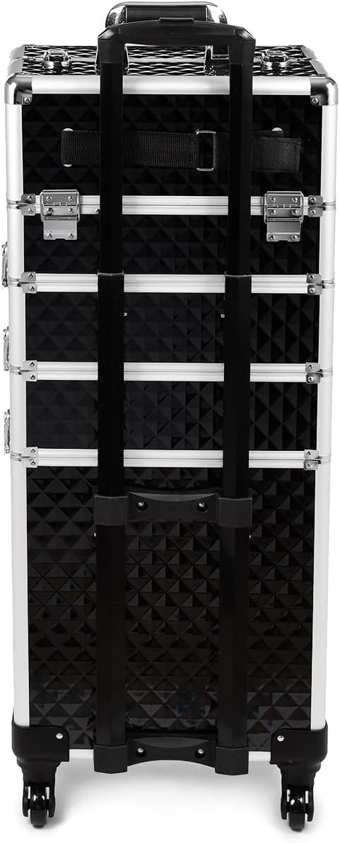 Kosmetikkoffer Schminkkoffer Beauty Make-up Case Multikoffer professioneller Make-up Rollkoffer Orga