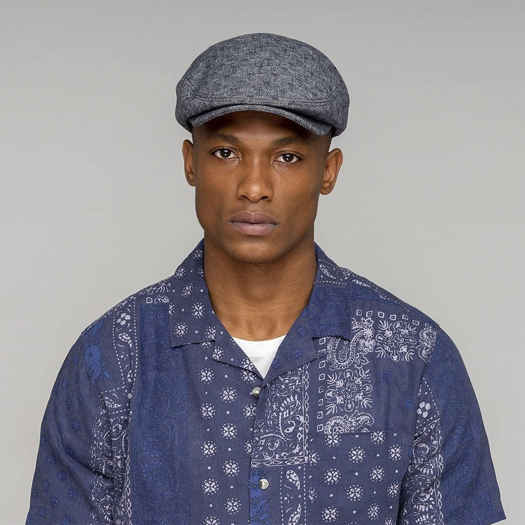 Bailey 1922 Becker Flatcap Schirmmütze Schiebermütze (S (54-55 cm) - schwarz)